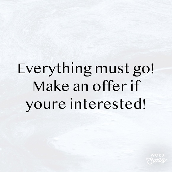 Everything must go! - Picture 1 of 1